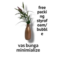 Glass flower vase, scandinavian vase, rustic vase, aesthetic vase, flower vase, nordic vase, minimal