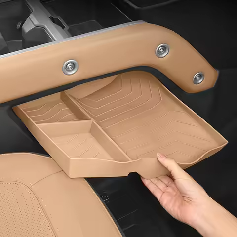 For 2025 Land Rover Defender 90/110 Central Control Lower Storage Box Car-Specific Silicone Storage 