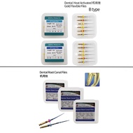 Dental Heat Activated Gold Flexible Files SX-F3 21mm/25mm /Dental Root Canal Files SX 19mm/SX-F3 21m