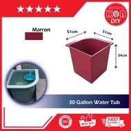 30 Gallon Water Tub Polymate Tank / Kolam Air 30 Gallon /Tangki Air