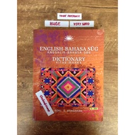 English-Bahasa Sūg Dictionary filipiniana language book
