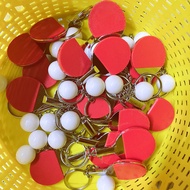 Table Tennis Keychains Mini Table Tennis Key Accessory Craft Gift Table Tennis Key Ring