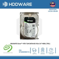 SEAGATE ExosTM 4TB 7.2K SATA 6G 512e 3.5" HDD [ 7E8 ] // ST4000NM0115 // 1YZ107-004