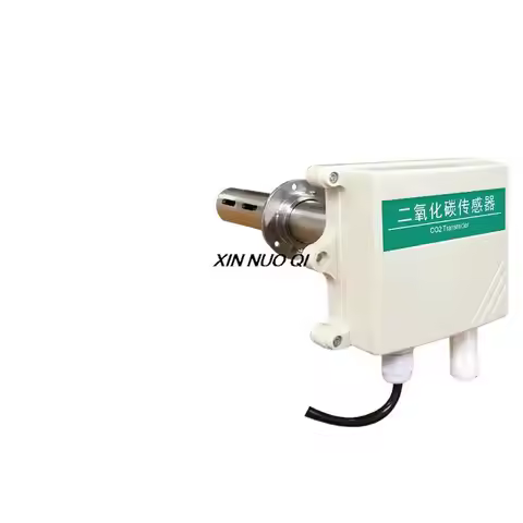 Carbon Dioxide Sensor Pipeline Type High Precision CO2 Transmitter CO2 sensor Duct Type Carbon Dioxi