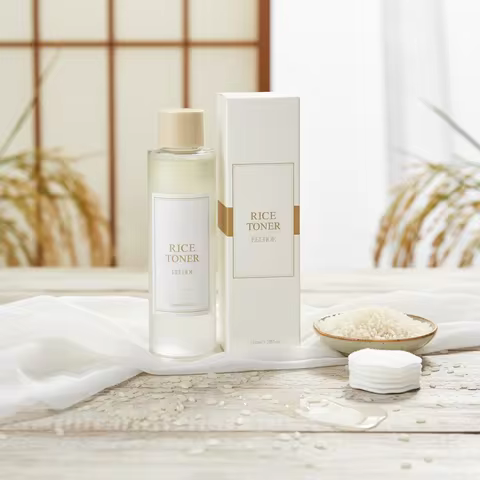 150ml Rice Toner Moisturizing Skin Care Hydrating soothing Gentle Nourishing Brightening For Young G