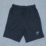 Gymshark critical Terry Embroidered Shorts Cropped Pants Cotton Pants Sports Fitness Training Men