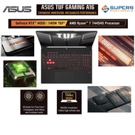 Asus TUF Gaming FA607N-UGRL068W Laptop (AMD R7 7445HS, 16gb ddr5, 512gb ssd, Nvidia RTX4050 6GB, 16 