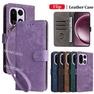 Casing For OnePlus 15 13 R S T 13r 13s 13t 5G 2025 OnePlus15 1+15 OnePlus13 Flip Leather Phone Case 
