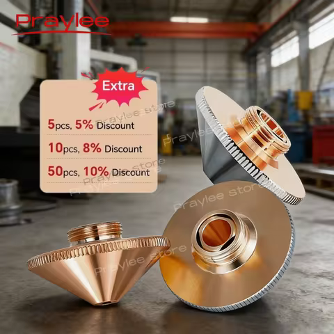 Raytools Fiber Laser Nozzle D28 M11 H15 Laser Cutting Nozzles Single Double Chrome for BM111 B110 BT