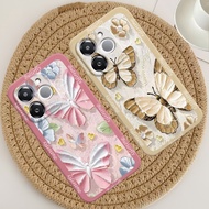 Latest REALME NOTE 70 Case REALME 14 5G C71 C75 C75X Flexible Silicone Butterfly motif Casing PS102