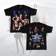 IVE KPOP 2026 WORLD TOUR Show What I Am T-Shirt Gaeul Yujin Rei Wonyoung Liz Leeseo Oversize Cotton