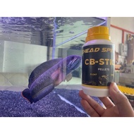 Channa Food Thunder Dragon Feed CB-STICK (color booster color Packing Feed) Arowana Predator Carnivo