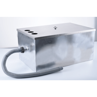 VAVO ถังดักไขมันสเตนเลส ขนาด 60 ลิตร  PQS-JTD34A สีโครเมี่ยม