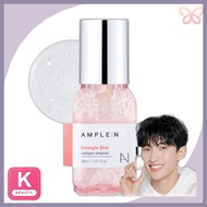 [ample:n] Entangle Shot Collagen Ampoule, 30ml, 1pc / Korean Collagen Ampoule / Lightweight Formula 