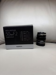 Voigtlander APO-LANTHAR 50mm F2 Aspherical 鏡頭 （Fujiya Camera 80周年記念黑漆紀念版）