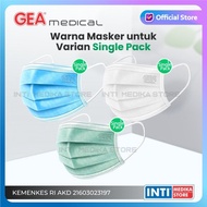GEA - Masker Earloop 3 Ply | Masker Karet 3 Ply | Masker Medis