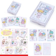 啤牌造型 memo book 簿 連 膠盒 Sanrio  Little twin stars twins star twin star kiki Lala  Hello kitty   My mel
