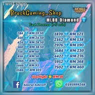 №✻✣MLBB Diamond Top Up Topup ML (Fast Process)(Cheap)  BIG PACKAGE MLBB TOPUP
