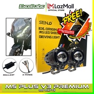Original EXL Senlo M5+ Premium Mini Driving Light 100W Lighting Power / M5 Plus Mini Driving Light f