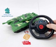 Toy Tanker Remote Car Control Kereta Kebal Mainan Radio Battery RC Tanks Toys Kawalan Jauh Kontrol 玩具车 圣诞机器人