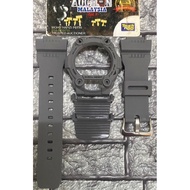 BNB MAT MOTO G7900 GW7900 GR7900 CUSTOM GREY KELABU + BUCKLE JAPAN FOR ORIGINAL GSHOCK