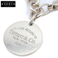 Tiffany & Co.) Return to Tiffany 圓形吊牌手鍊，925 純銀，35.6 克 [二手]