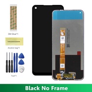 6.5 "หน้าจอแสดงผลสำหรับ Oppo A53 CPH2127 CPH2131หน้าจอสัมผัสจอแสดงผลแอลซีดีดิจิทัลมีกรอบสำหรับจอสำรอ