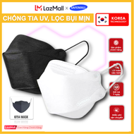 Sỉ 1 thùng 300 chiếc khẩu trang y tế KF94 Khẩu trang y tế 4 Lớp KF94 cá tính vải kháng khuẩn ôm kín 