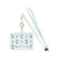 Snoopy & Belle 日版 掛頸 伸縮帶 卡套 (淺藍色 S2222078)