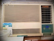 代友出售包租婆六月中劏房大清拆單位圍牆工程  Carrier  CHK12LJE  開利一匹半環保雪種 R410A  窗口式冷氣機一部 ° [  最適合六月準備入伙兩至四人公屋單位客廳使用窗口式冷氣機