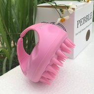 Lược gội đầu và kích thích da đầu pebble lucy giảm gàu rụng hiệu quả (Hàng xuất Nhật)