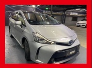 (185)正2017年出廠 Toyota Prius Alpha 1.8 油電 金屬銀