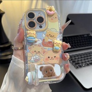 【特卖】可爱黄油熊苹果15手机壳16pro/13/11软壳6s/8plus防摔xsmax/7/6/5dongxinx1.my20250927
