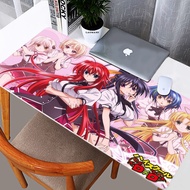 High School DxD Gamer Computer Table Decoration Mousepad Speed Big Mouse Pad Large Setup Gaming Acce