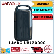 iWalk JUMBO 20000Mah Power Bank Built in Cable UBJ20000 Black