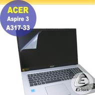 【Ezstick】ACER Aspire 3 A317-33 靜電式筆電LCD液晶螢幕貼 (可選鏡面或霧面)