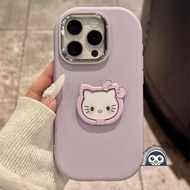 Hello Kitty Stand Phone Case For Vivo Y200E Y100 Y36 Y36i Y36M Y33T Y17 Y17s Y15 Y12 Y12i Y11 Y3 Y3s