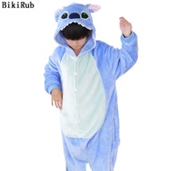 BIKIRUB Children Pajamas Winter Sleepwear Onesies Boys Girls Pajama Set Cute Stitch Cartoon Animal K