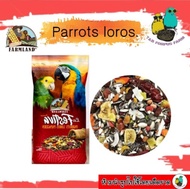 ธัญพืชสำหรับนกแก้ว Farmland Premium Montana(15kg.)/Farmland Parrots Caribbean (12.5kg.)/Farmland Par