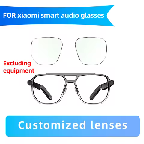 FOR Xiaomi Mi Home Smart Audio Glasses Customized Prescription Lens Myopia Astigmatism Farsightednes