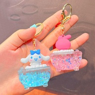 BBD Sanrio Cartoon Bathtub Bubble Keychain Rantai Kunci L493