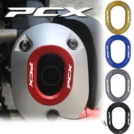 Red Pvc160/CLICK160 Motorcycle Exhaust Pipe Aluminum Alloy Decoration Cover Scratch-Proof