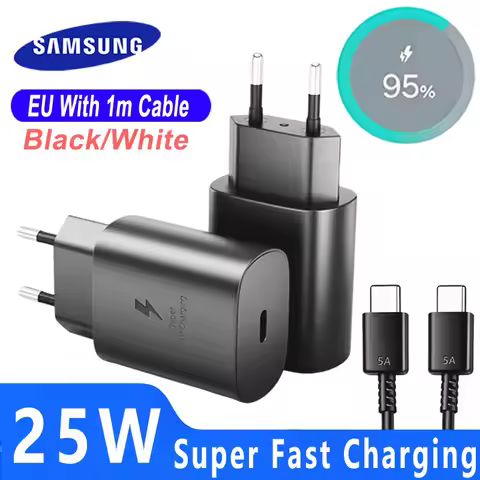 SUMSANG 25W Original Usb Type C Fast Charger PD Adapter For Galaxy S26 S25 S24 S23 M17e F70e A07 F07