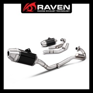 RAVEN 2021-2026 Exhaust Honda CRF250 300 Full System Crf300L Stainless Steel Exhaust Pipe Muffler