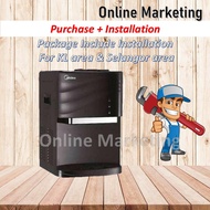Midea Alkaline Water Dispenser Hot Normal Cold Model: 1631 With 4 Korea Water Filter ( W.Installatio