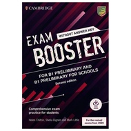 Exam Booster - For B1 Preliminary And B1 Preliminary For Schools Without Answer Key With Audio For T
