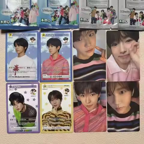 Kpop N-Wish 22025 Seoul Concert PhotoCard POP-UP Store Trading Card SION RIKU YUSHI JAEHEE RYO SAKUY