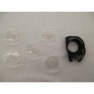 in stock SINGER 974 1 Pc Bobbin Case with 5 Pcs Bobbin Plastic