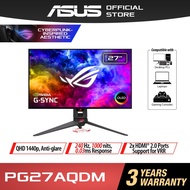 ASUS ROG 26.5 OLED Gamiing Monitor QHD 1440p 240Hz 0.3ms G-Sync (26.5") PG27AQDM