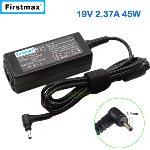 19V Power Supply 2.37A 45W Laptop Charger for LG Gram 14T90N 14T990 14Z90N 14Z950 14Z960 14Z970 14Z9
